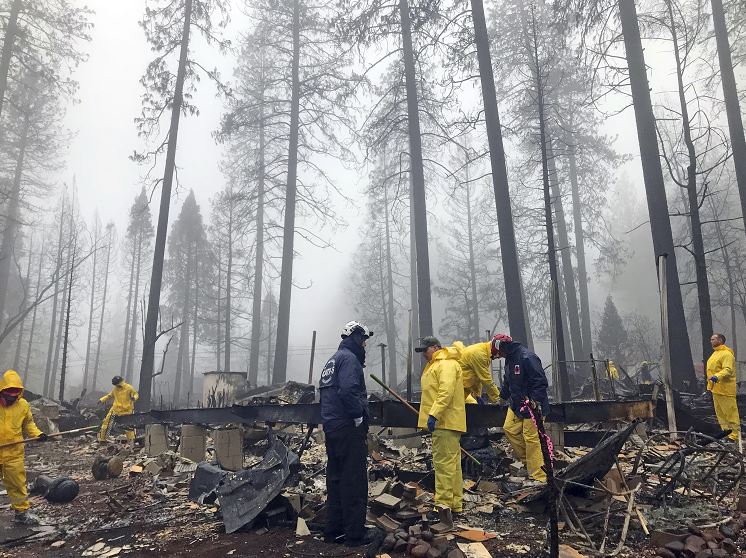 Autoridades dan por controlado incendio de California que se cobró 85 vidas
