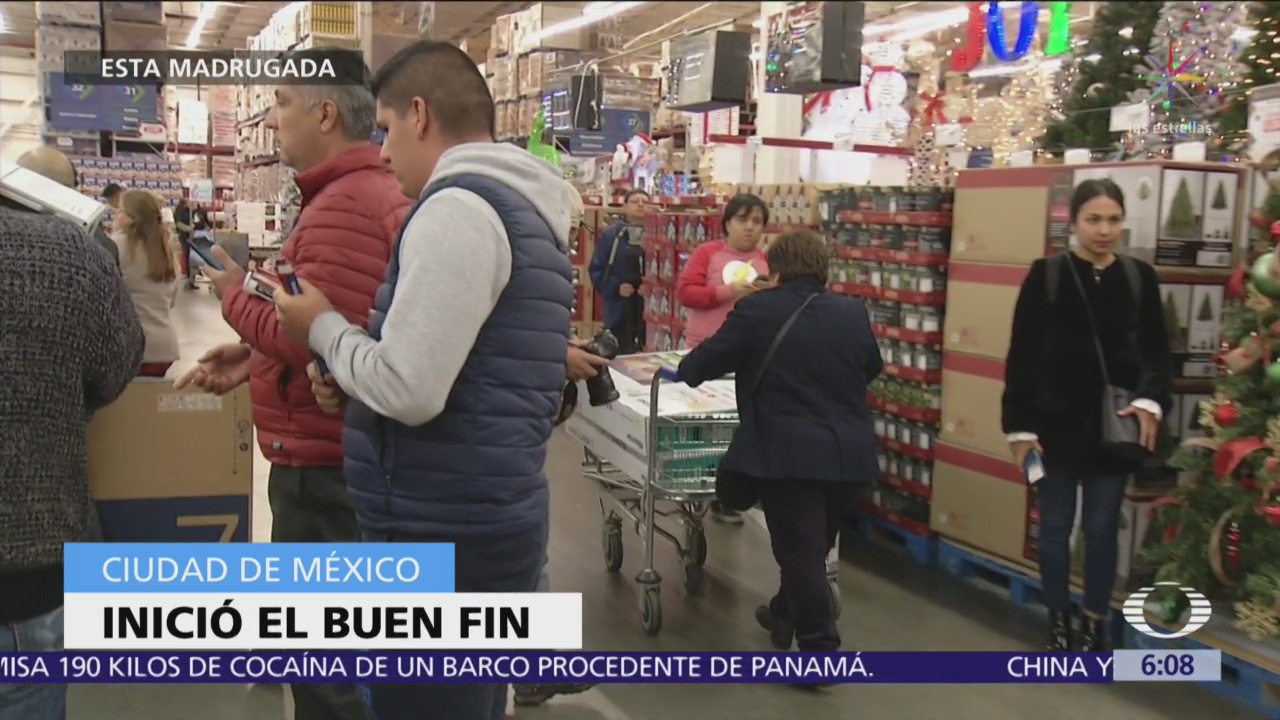 Inicia el Buen Fin en tiendas participantes de México