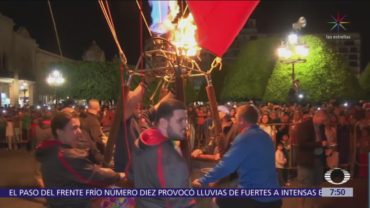 Inicia Festival Internacional del Globo en León, Guanajuato