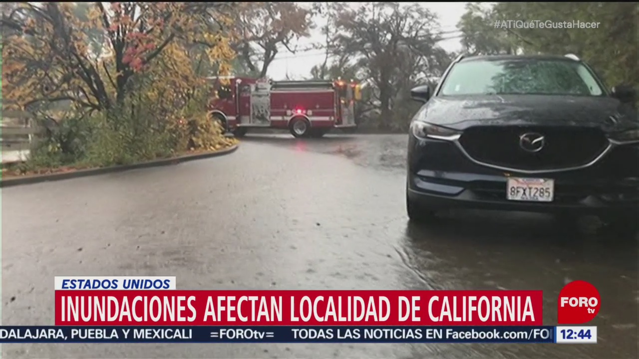 Inundaciones afectan a California, EU