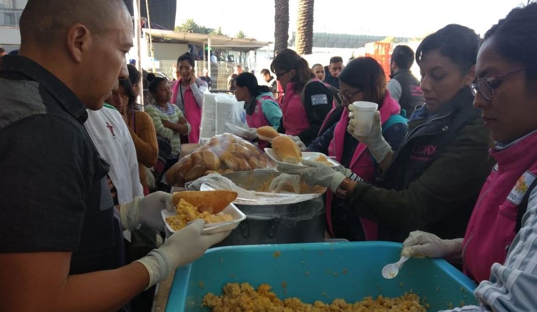 Más de dos mil 200 migrantes reciben apoyo en albergue de la CDMX