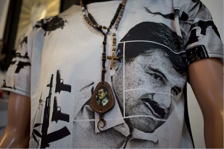 Jesús Malverde, santo de los narcos, aparece en juicio contra el Chapo
