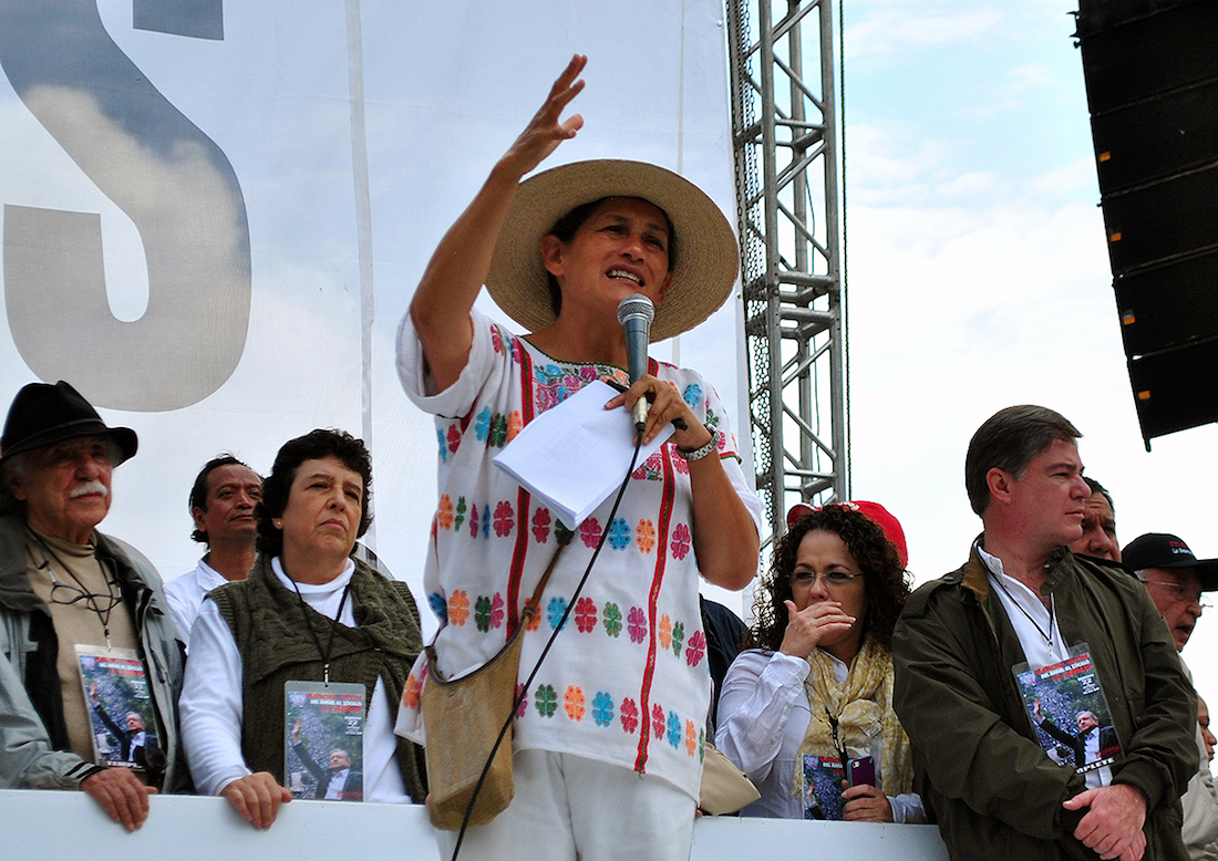 Jesusa Rodríguez activista feminista suplirá Olga Sánchez Cordero