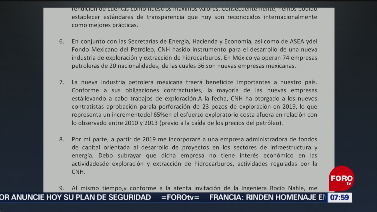 Juan Carlos Zepeda presenta su renuncia como presidente de la CNH