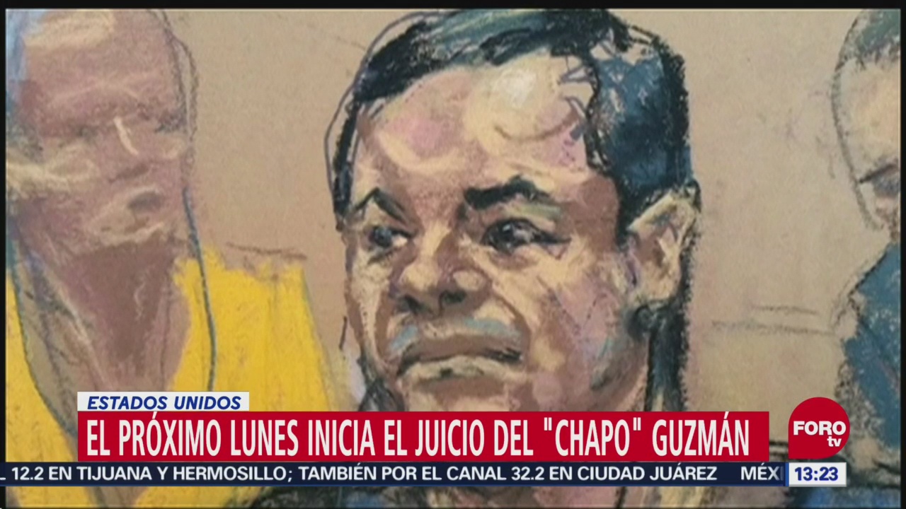 Juicio De ‘El Chapo’ Lunes 5 De Noviembre Nueva York