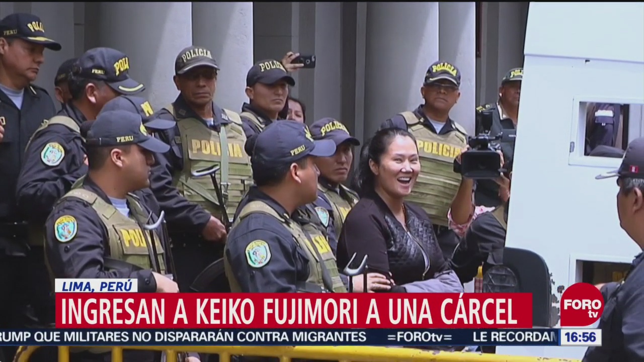 Keiko Fujimori, trasladada a una cárcel