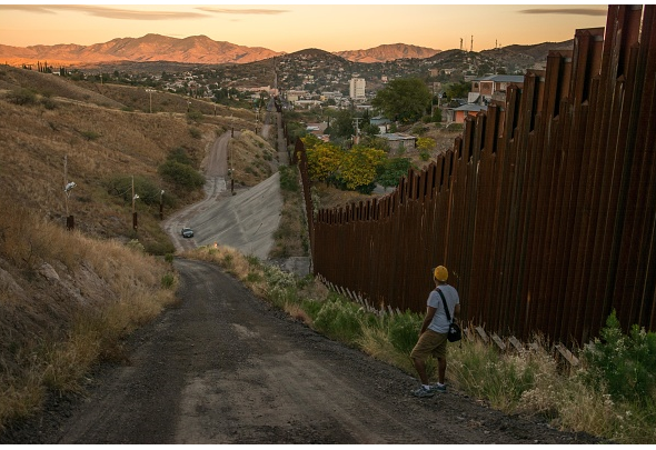 La frontera en Nogales, Arizona, con Estados Unidos. (Getty Images, archivo)