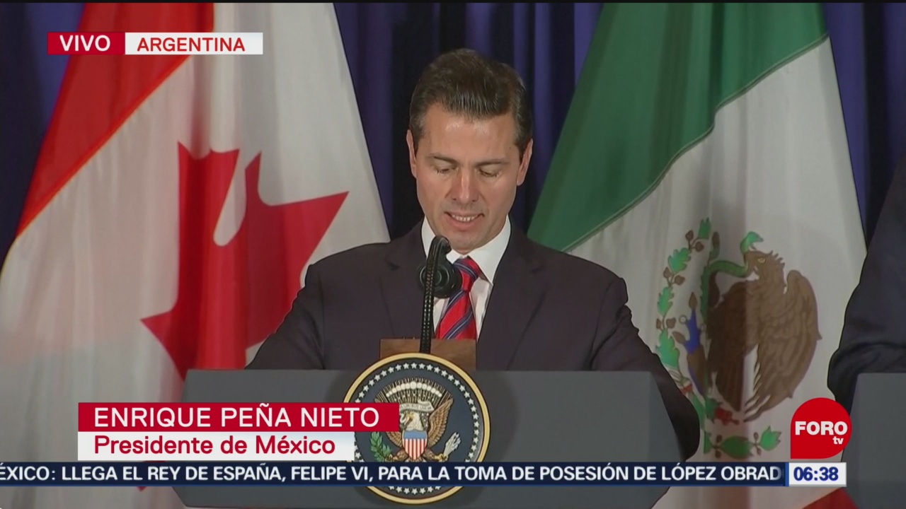 La renegociación del T-MEC reafirmó la economía de América del Norte, dice Peña Nieto