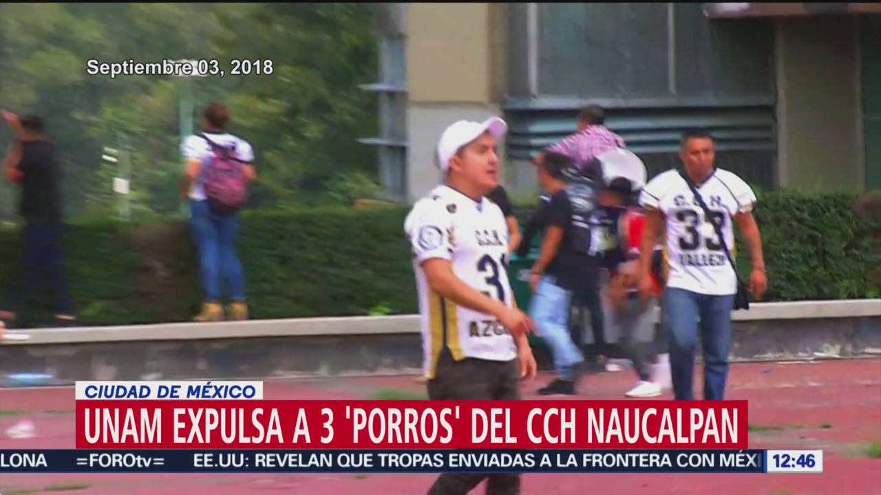 La UNAM expulsa a otros 3 estudiantes del CCH Naucalpan