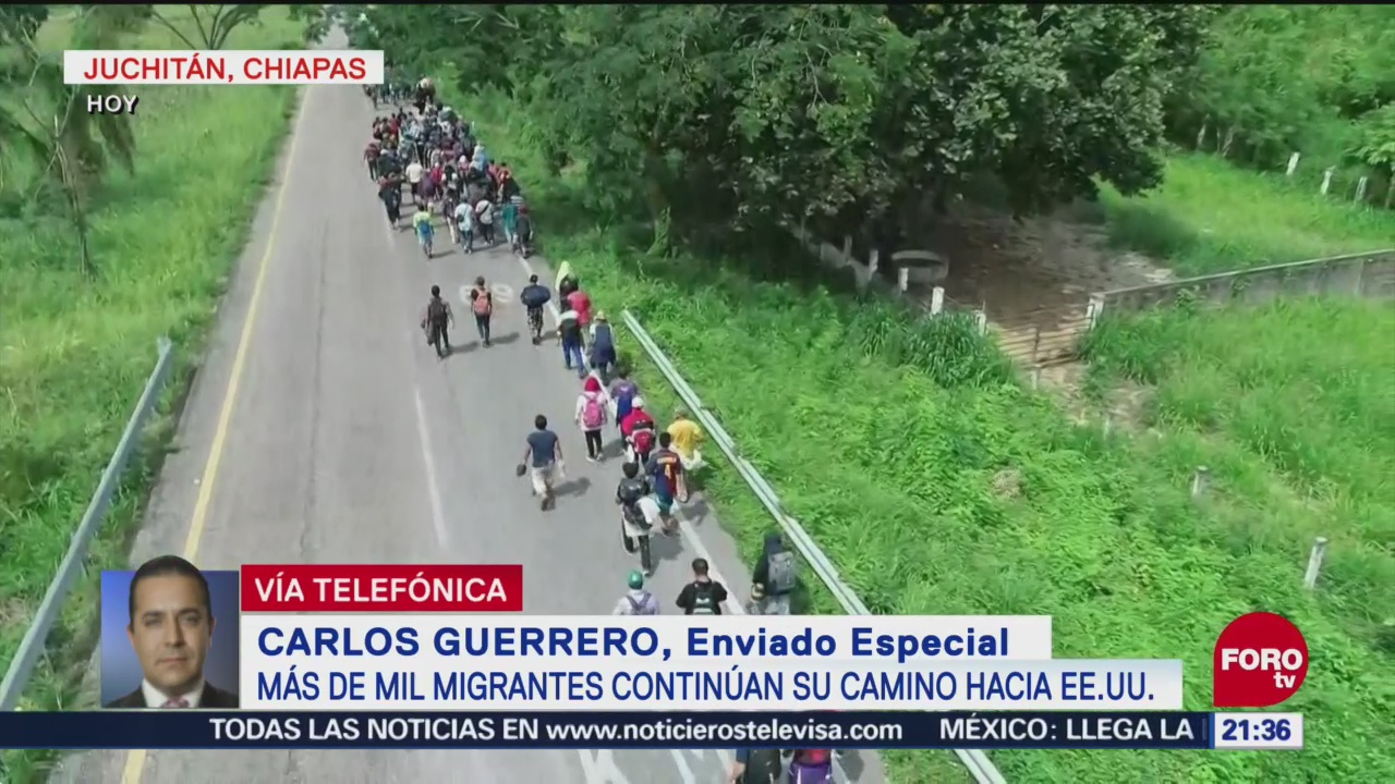 Detienen a migrantes en su rumbo a Pijijiapan, Chiapas