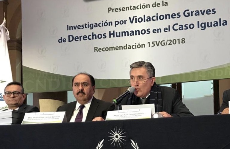 CNDH emite recomendación por desaparición de estudiantes de Ayotzinapa