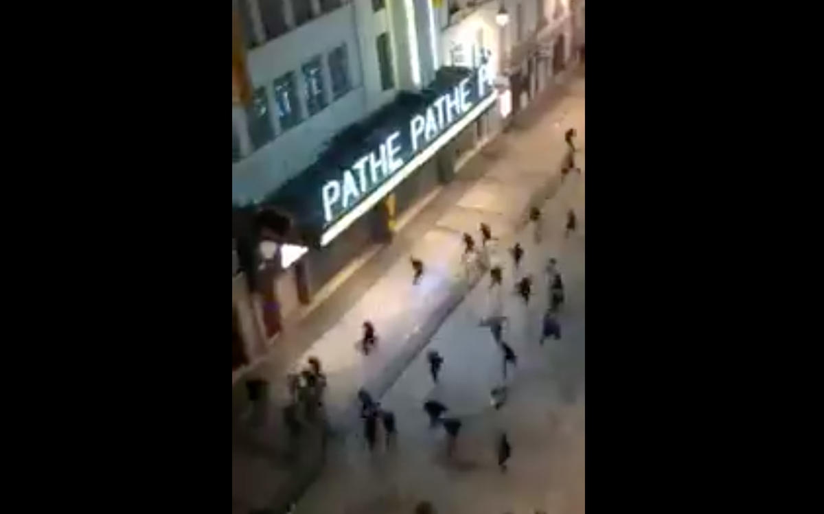 Noche Terror Purga Francia Halloween Policía