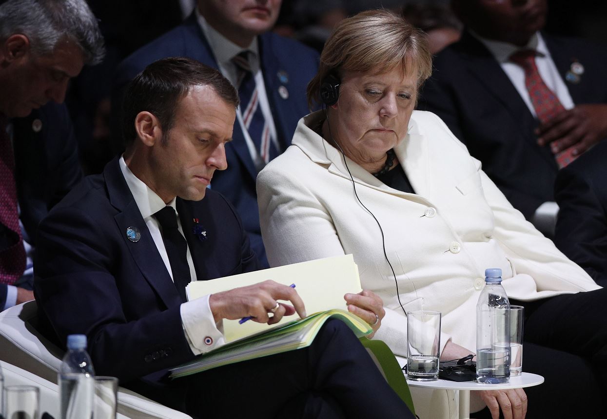 Macron, Merkel y Guterres abren el Foro de París
