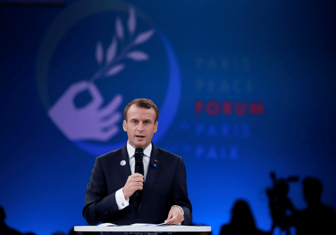 Macron propone crear un Ejército para proteger a Europa. (AP, archivo) 