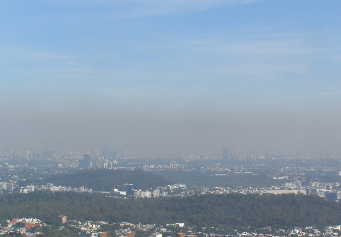 Valle de México registra mala calidad del aire