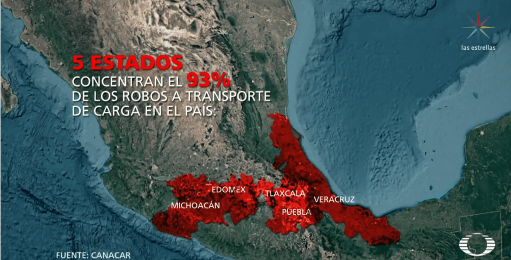 El robo a transporte de carga aumenta en México y ahora también asesinan a choferes 