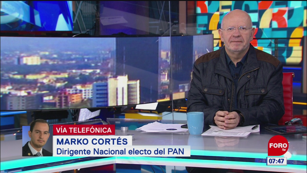 Marko Cortés dice que construirá proyecto incluyente en el PAN