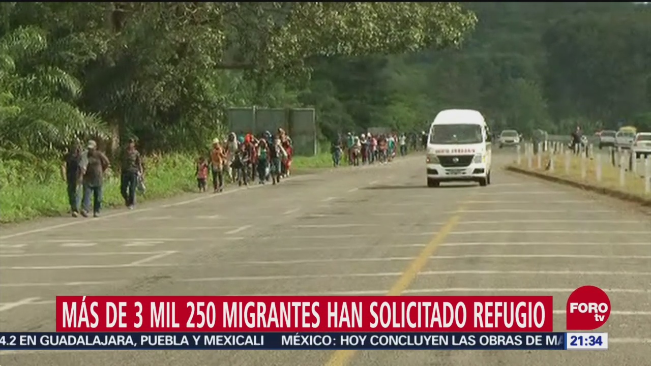 Más De 3 Mil 250 Migrantes Solicitado Refugio México
