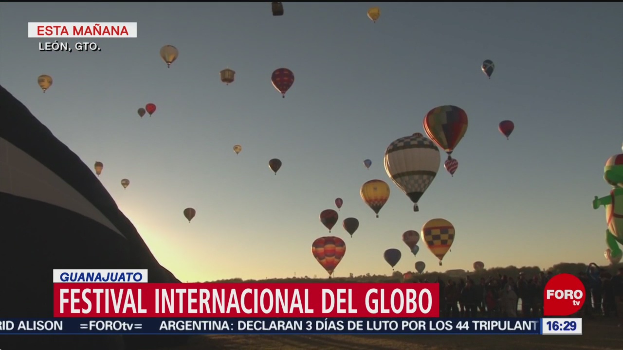 Más de 350 mil personas asisten al tercer Festival Internacional del Globo