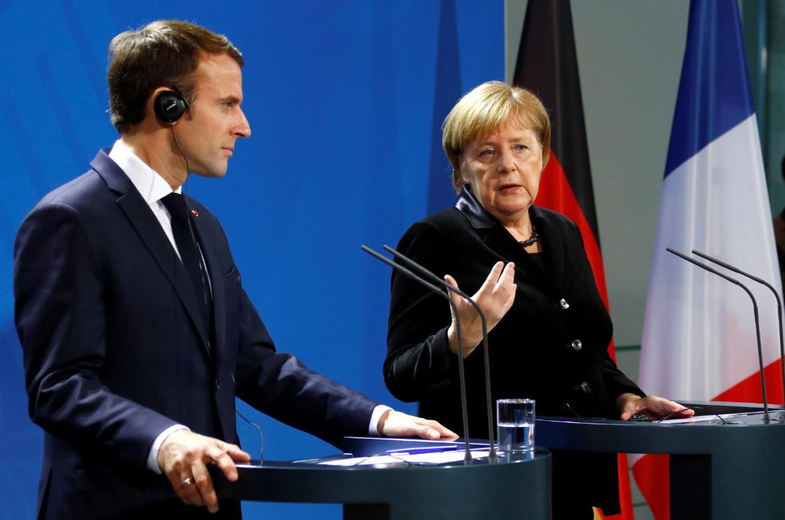 Merkel y Macron subrayan intensa agenda europea previo a elecciones