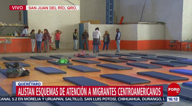 Migrantes abandonan albergue de San Juan del Río