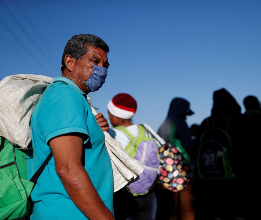 Migrantes de segunda caravana presentan fiebre e infecciones