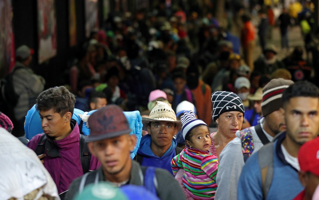 Segunda caravana migrante se va el viernes de la CDMX
