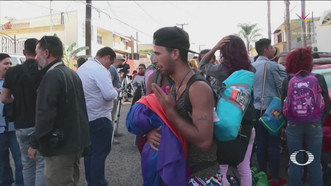 Migrantes Comunidad Lgbt Siguen Instalados Playas Tijuana