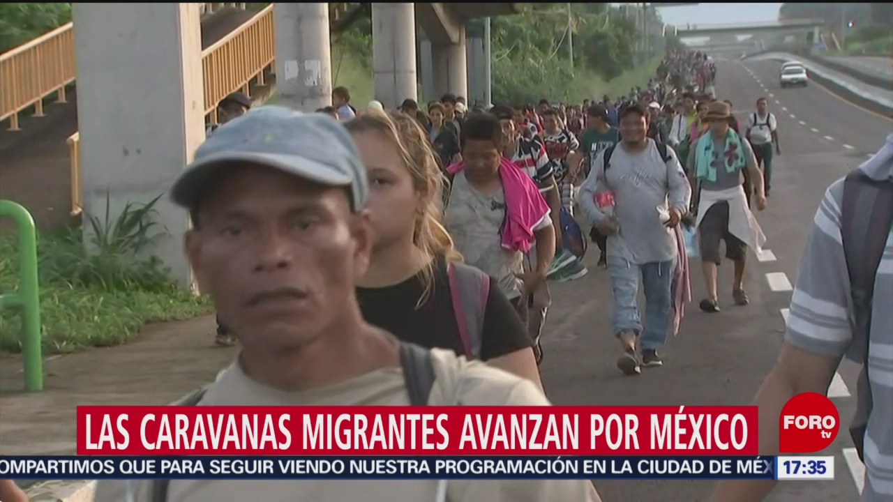 Migrantes se dispersan en Sonora, Nayarit y Jalisco