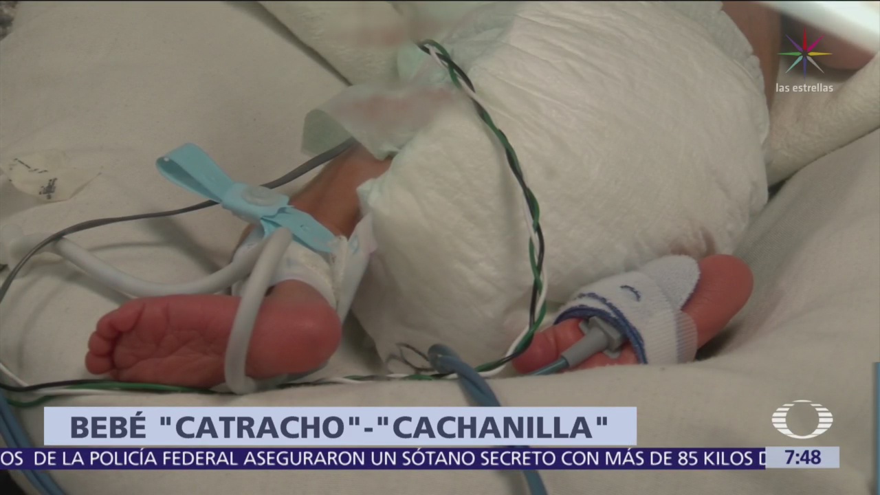 Nace bebé de padres migrantes en Mexicali, Baja California