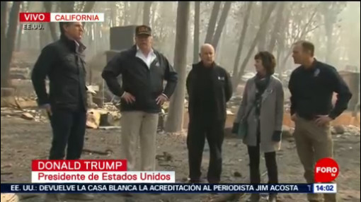 Nadie Jamás Pudo Imaginar Un Desastre Forestal En California Donald Trump Cifra De Muertos California Incendios Forestales