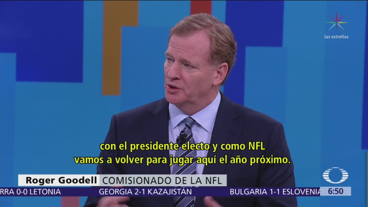 NFL volverá a México en 2019, considera aliado a Televisa
