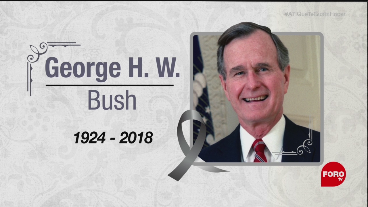 Muere el expresidente George H. W. Bush
