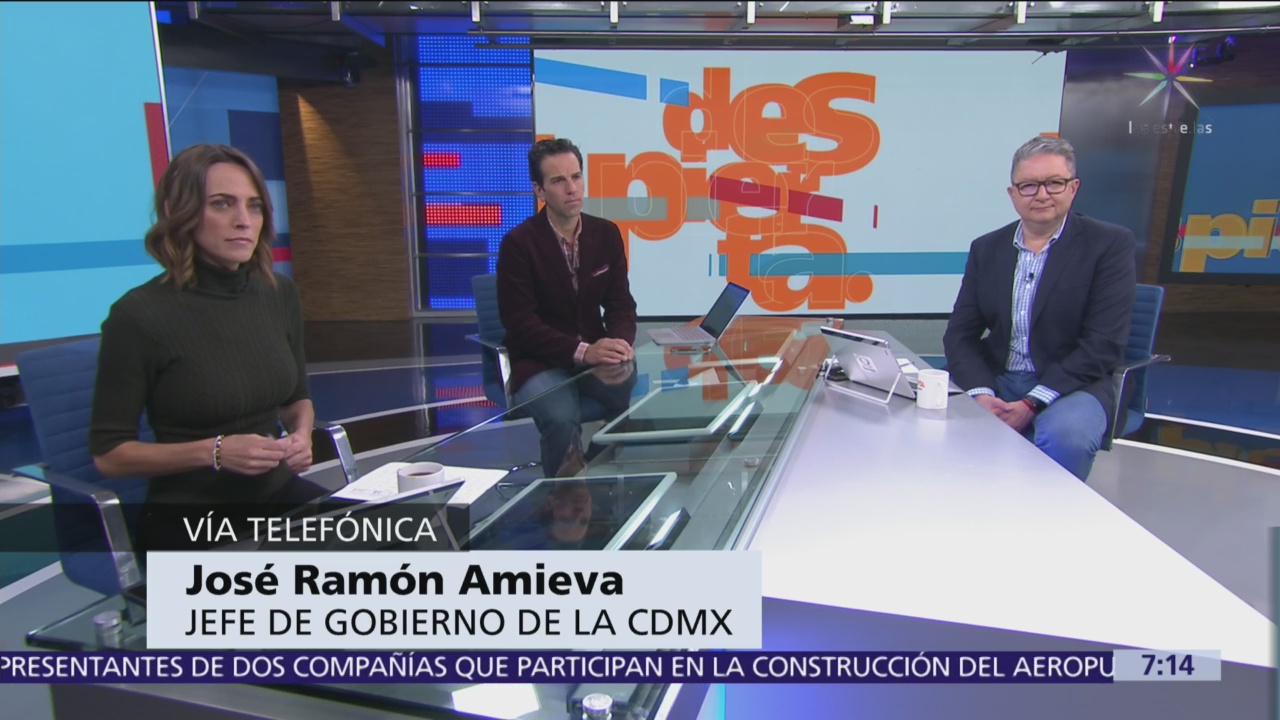 Obras del Cutzamala podrían terminar antes de lo previsto, dice José Ramón Amieva