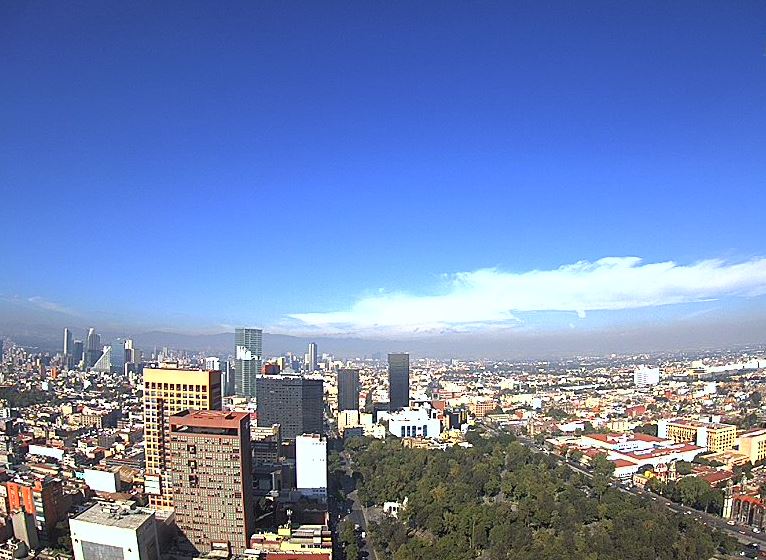 Ciudad de México registra una temperatura mínima