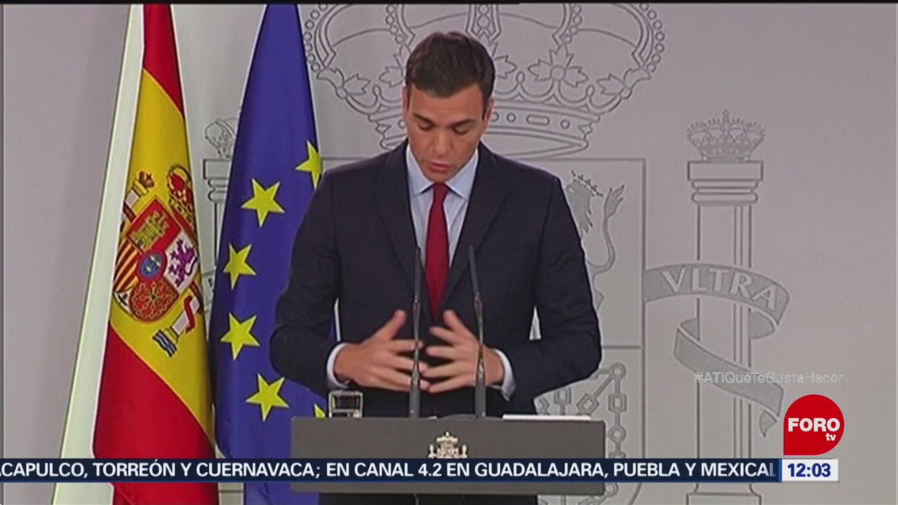 Pedro Sánchez Anuncia Levantar El Veto Al Brexit Presidente De España, Pedro Sánchez Acuerdo Con Europa Por Gibraltar Brexit Veto Al Brexit