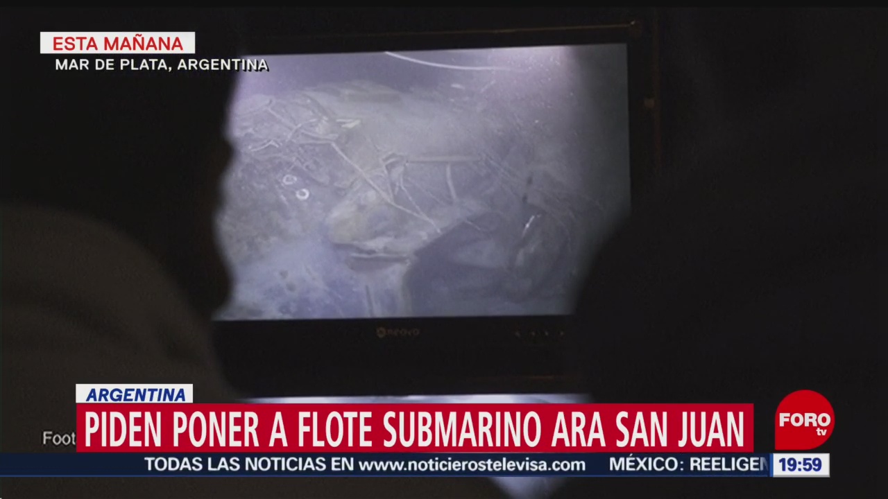 Piden Familiares Tripulantes De Submarino En Argentina Reflotar La Nave Armada Argentina Ara San Juan