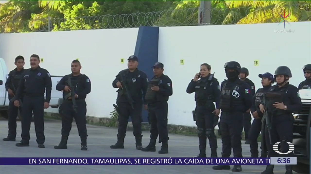 Policía Estatal toma control de la Secretaría de Seguridad de Cancún