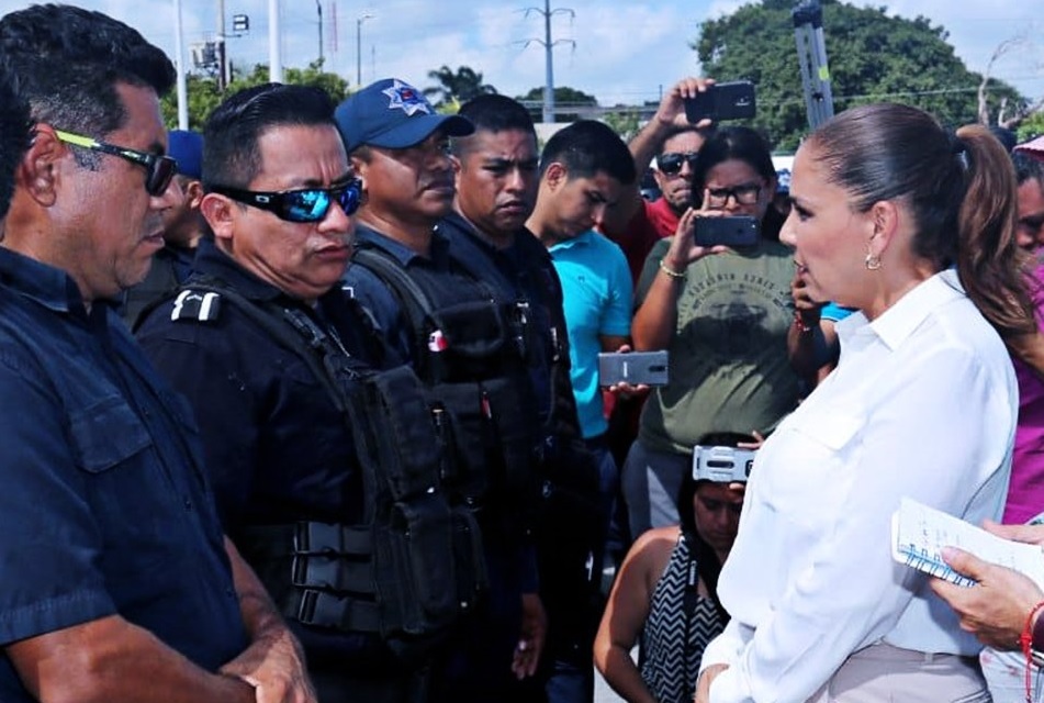 Seguridad Cancún; policías se adhieren al Mando Único