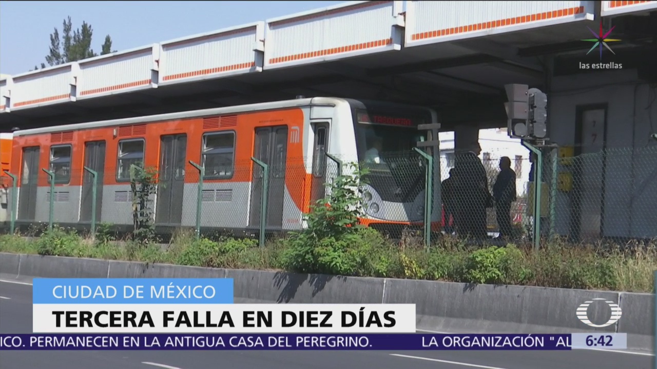 Por tercera ocasión, Línea 2 del Metro CDMX presenta fallas