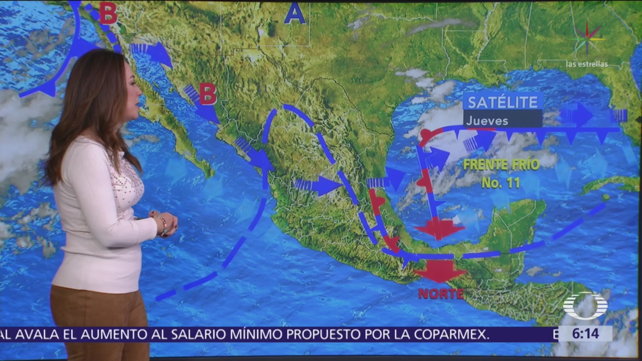 Pronostican cielo despejado y ambiente cálido en México