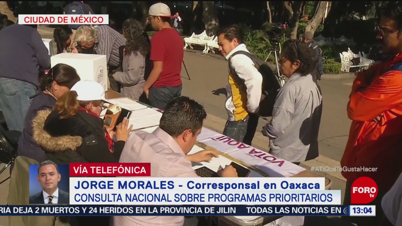 Realizan Consulta Ciudadana Programas Prioritarios Oaxaca