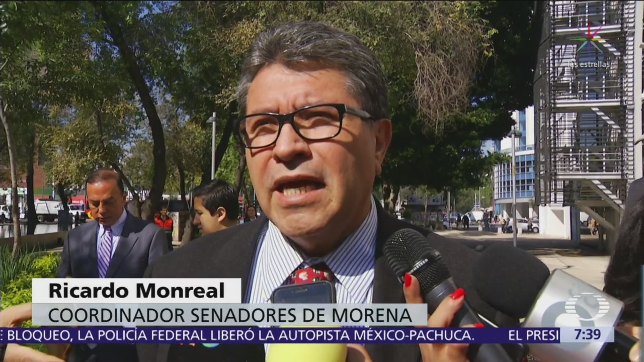 Ricardo Monreal afirma que iniciativa de comisiones bancarias seguirá trámite