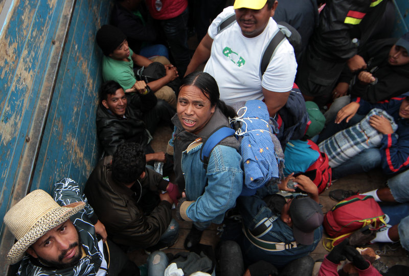 caravana migrante guanajuato jalisco aguascalientes