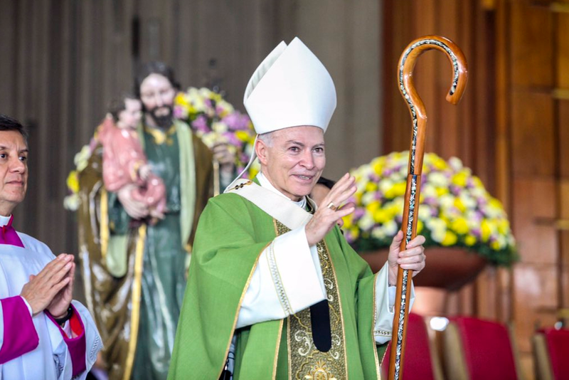 Cardenal Aguiar Retes pide que caridad se interponga al egoísmo