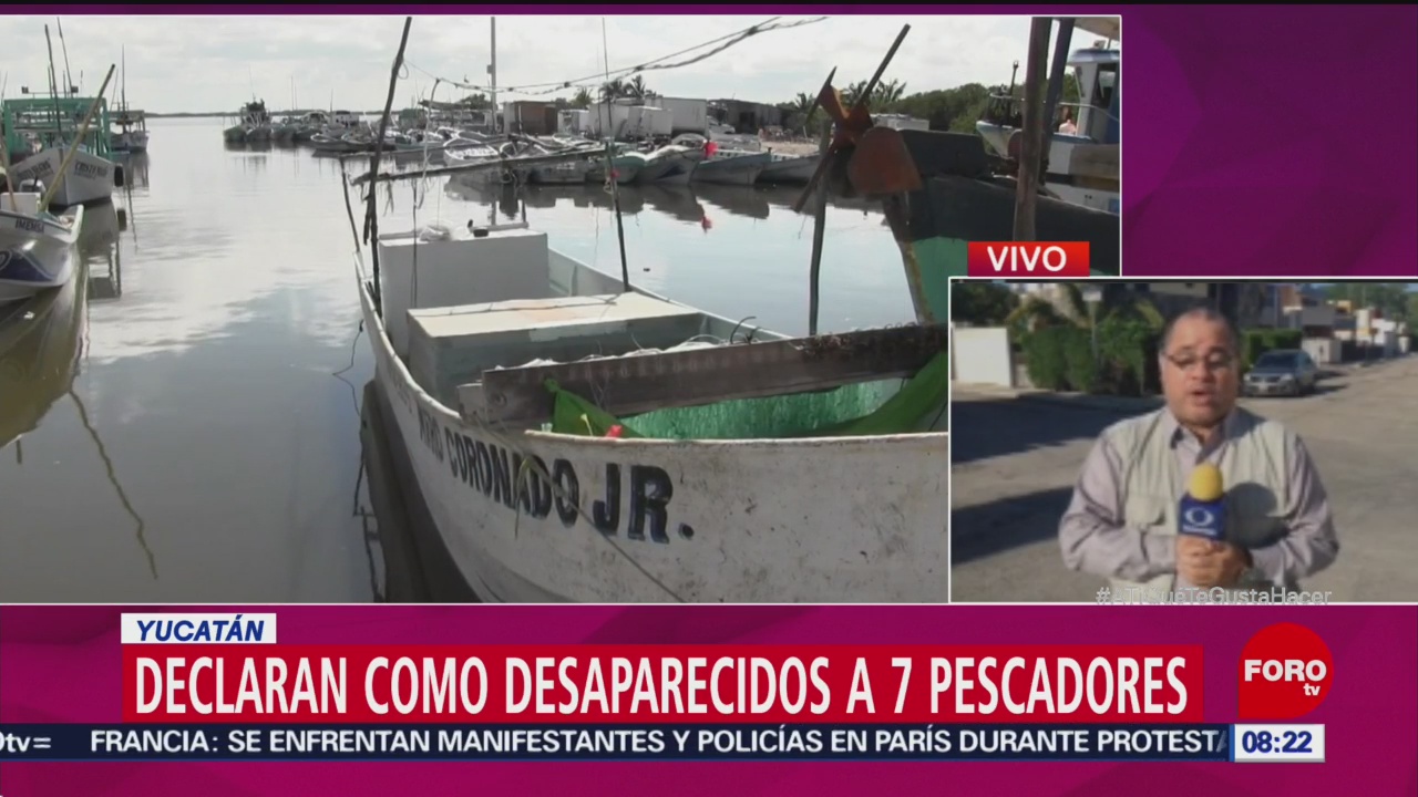 Declaran Desaparecidos A 7 Pescadores En Yucatán Secretaría De Marina Busca A Siete Pescadores Yucatán