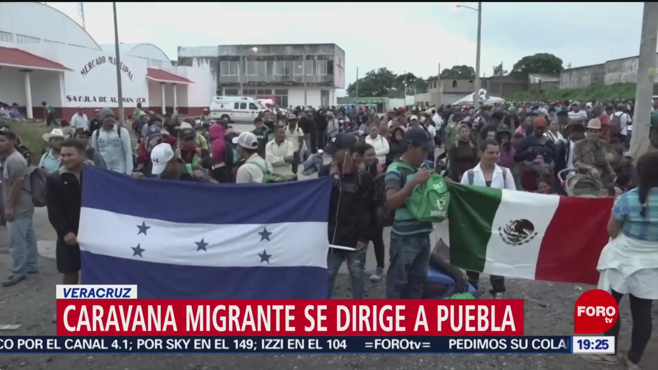 Segunda caravana migrante llegará este domingo a Puebla