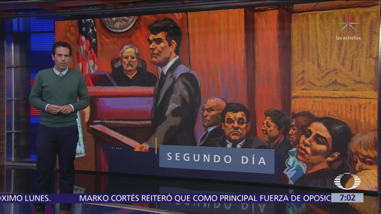 Segundo día del juicio contra Joaquín ‘El Chapo’ Guzmán