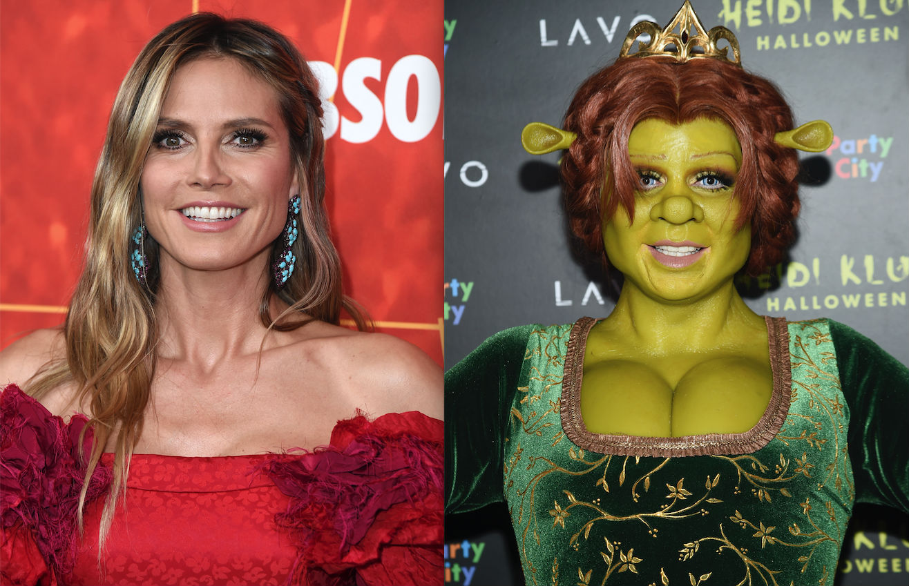 Heidi-Klum-Fiona-Shrek-Disfraz-Halloween