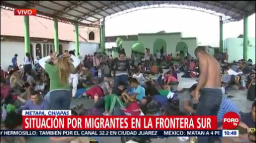 Situación De Las Caravanas Migrantes Frontera Sur De México Caravanas Migrantes Metapa, Chiapas Cuarta Caravana De Migrantes Centroamericanos Salvadoreños